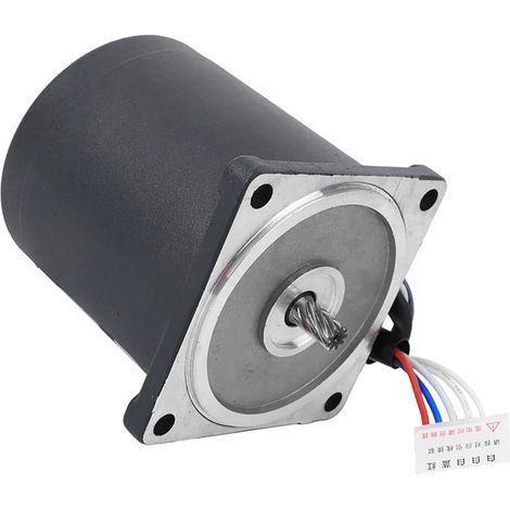 Moteur à réducteur à engrenages CA 25 W, variateur de vitesse 220 V pour équipements d'automatisation (rapport de réduction 75k) (1/5)