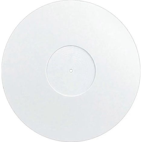 Tapis de plateau pour platine vinyle, blanc (1/5)