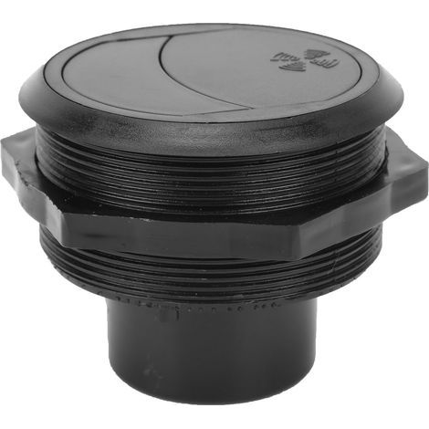 Sortie de climatisation 82/75/46mm, Type Long, rond noir pour véhicule de Construction de Bus (1/5)