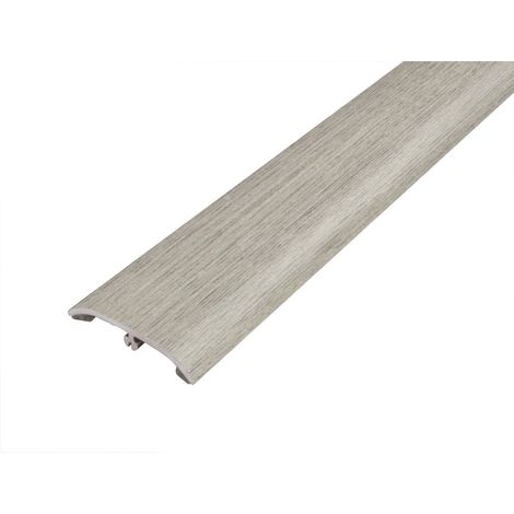 Neuhofer Übergangsprofil Dow-Fix 06 90 x 3,7 x 0,6 cm eiche hellgrau Sockelleisten & Fußleisten (1/3)