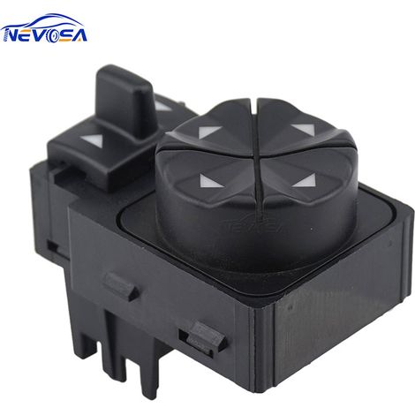 10418008 is applicable to the reversing mirror control and adjustment switch of Buick Century Regal cars. (1/4)