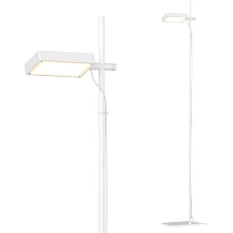Lampadaire orientable top light kubi 1212 t bi led switch 2400lm module d'éclairage intégré