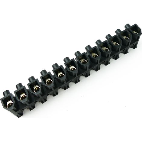 BeMatik - Bornier de câble électrique de section 16mm noir (1/5)