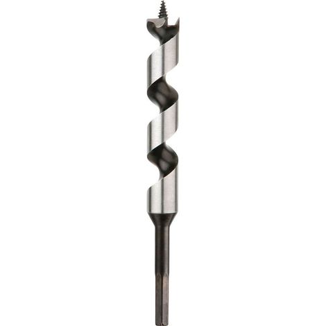 Mèche à bois spiralée attachement hexagonal 18x235mm ref.912 - - Mèche à bois spiralée attachement hexagonal 18x235mm ref.912 -