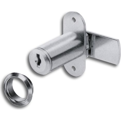 HEKNA Zylinder-Hebelschloss 6070 Typ 542 links, Schließhebel glatt, L 40 mm