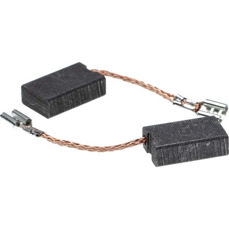 vhbw 2x spazzola carbone compatibile con AEG WS1800, WSB2300, WSBA 2000 N, WSL180, WSLB230 utensile elettrico - Spazzola motore, 20 x 12,5 x 6,25 mm