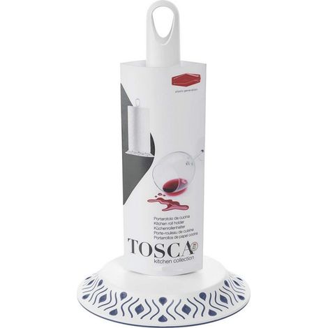 Porte-rouleaux de Cuisine Tosca Bleu Plastique (30 x 17,5 cm) (1/2)