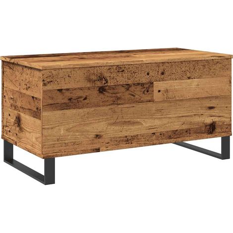 Maison Exclusive - Table basse vieux bois 90x44,5x45 cm bois d'ingénierie