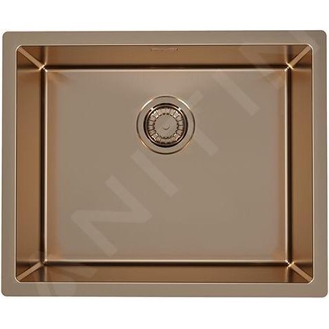 Alveus Quadrix Monarch - Évier 550x440 mm, cuivre 1122691 (1/2)