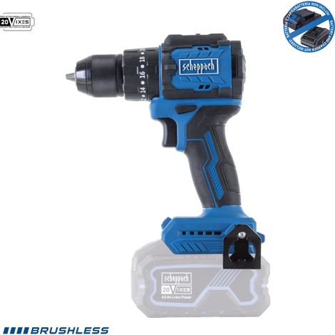 Akku Schlagbohrschrauber 20V 50Nm Brushless Scheppach bc-cd50sc-x (1/5)