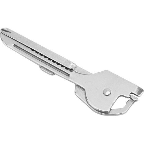 Kit de 6 outils multifonctions portables : couteau pliant, tournevis, ouvre-bouteille et coupe-fil (1/5)