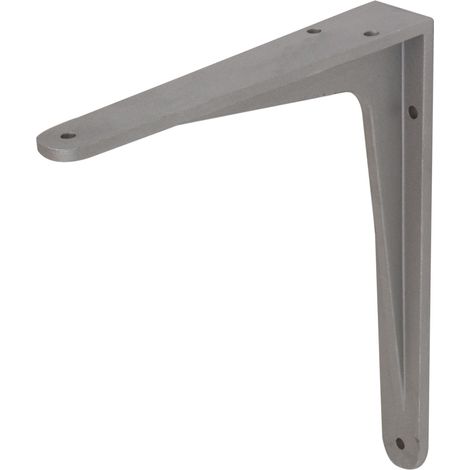 Équerres étagère aluminium argent Herakles 190 x 165 mm - Par (1/2)