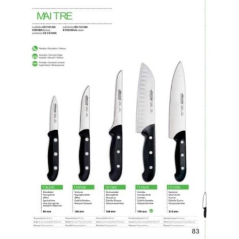 FPLUS cuchillo jamonero 240mm maitre arcos , MANGO :
Polipropileno
HOJA :
Acero Inoxidable NITRUM®
MEDIDAS HOJA :
240 mm
PRESENTACIÓN :
Blister

DESCRIPCIÓN
Diseño innovador para e