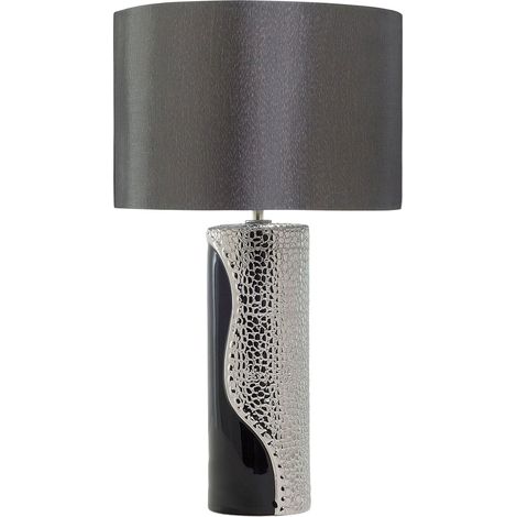 Table Lamp AIKEN Porcelain Black (1/5)