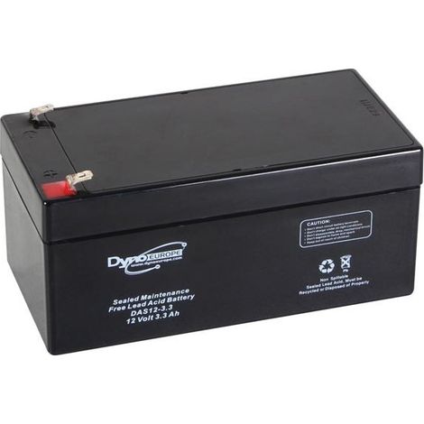 Batteria al piombo-acido 12V-3 3Ah 133,5x67x67mm