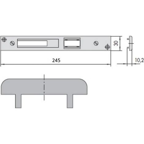 CONTROPIASTRA CISA 06463-17-0