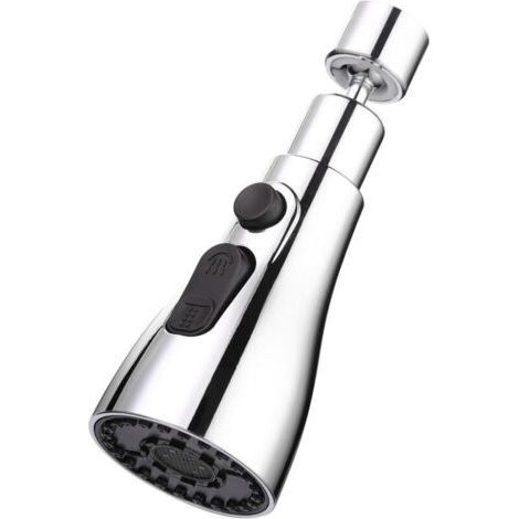 Kitchen Sink Faucet Spray 720 Degrees, 3 Modes Kitchen Faucet Nozzle with Aerator, Kitchen Sink Mixer Tap Rotating Faucet Head, Universal Swivel Faucet Adapter (1/5)