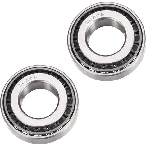 Roulement Conique Roulement à Rouleaux Cône 30205 Set Alésage 25mm 52mm OD 15mm épaisseur 2pc (1/3)