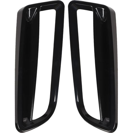 1 paire de couvre-feux diurnes gauche et droit remplacement de cadre décoratif noir pour Chevy Camaro Lt Ls Rs Zl1 (1/5)