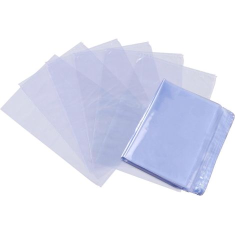 Supvox Lot de 300 sachets thermorétractables transparents en PVC pour emballage de plastification de savons artisanaux, flacons et bombes de bain (1/3)