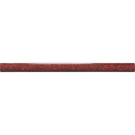 LISTEL PAILLETTE ROUGE 1 PIÈCE 1 x 60 x 0,8 CASA LINEA
