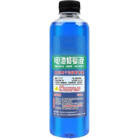 Liquide de réparation de batterie 500 ml, solution de rénovation pour batteries de véhicules, couleur : C