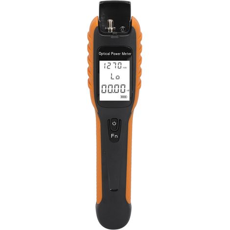 Mesureur de puissance optique fibre -70 à +6dBm précis compact avec interfaces SC FC ST testeur câble fibre optique InGaAs 800-1700nm (1/5)