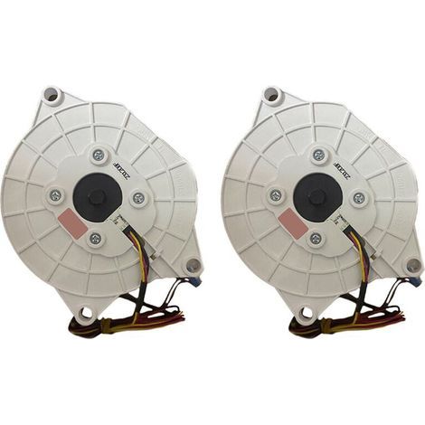 2X Ensemble Moteur Réfrigérateur Ventilateur de Réfrigération EAU64824805 Amortisseur EAU64824806 Nouveaux Accessoires (1/4)