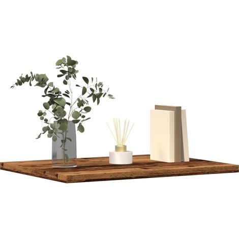 Regalböden 4 Stk. Altholz-Optik 40x30x1,5 cm Holzwerkstoff