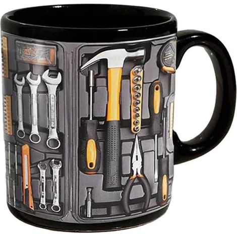 Mechaniker-Werkzeugkasten-Set Tasse Lustige Kaffeetasse Mechaniker-Werkzeugkasten-Set Auto-Automechaniker Geschenk 11 (1/5)