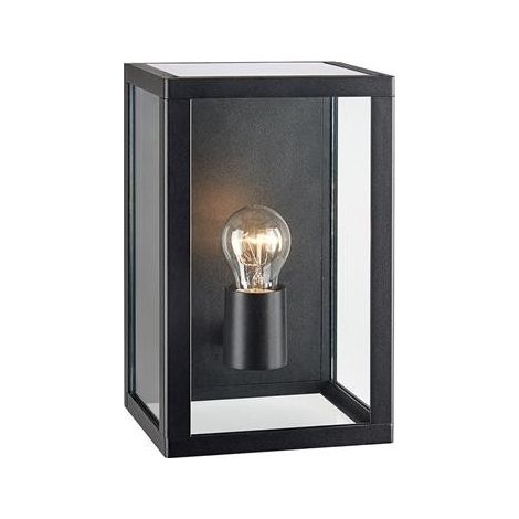 Markslojd PELHAM - Lanterne murale extérieure à 1 ampoule noire IP44, E27 (1/4)