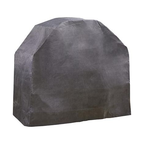 Perel Funda Protectora Premium para Barbacoa, Ajuste 110x195x70 cm, Resistente a la Intemperie, Mantiene su Parrilla Lista para Usar, Ideal para los entusiastas de la Barbacoa, Gris