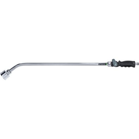 Lance d'arrosage légère 60 cm – Raccord à baïonnette – Poignée ergonomique – Arrosage en pluie pour zones difficiles d'accès – Geka