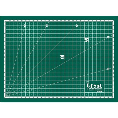 Donau Elektronik Tappetino da taglio (L x L) 300 mm x 220 mm Verde 1 pz.