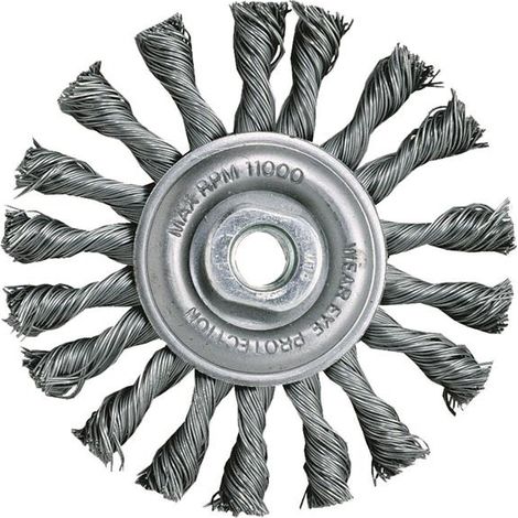 DeWalt DT3502-QZ Twist Knot Wire Wheel 115 x 22 x 22.23mm DEWDT3502QZ