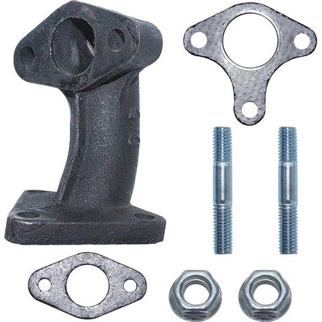 Kit de boulon, écrou et joint de collecteur pour tuyau de silencieux pour moteur Honda GX340 GX390 11HP 13HP, remplace 18330-ZH9-N00, 18381-ZE2-800 (1/5)