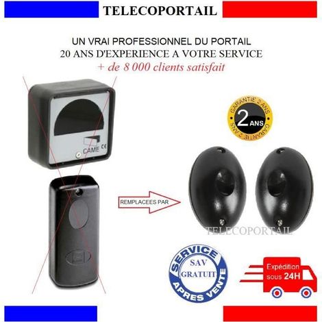 Jeu de photocellule - CAME DOC E - Alim 12–26 V AC/DC - Portée 10 m - Émetteur 2f / Récepteur 4f NC/NO (1/3)
