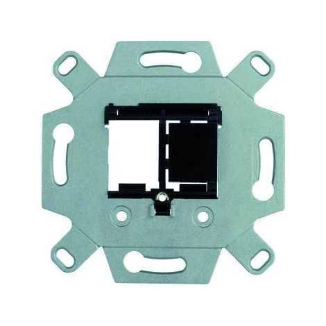 Merten UP-Montageadapter 2-fach Keystone sw MEG4580-0001 (1/5)