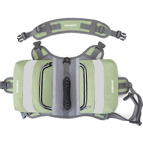 Sac à dos ajustable pour chiots avec poignée, pour chiens de petite et moyenne taille, idéal pour l'extérieur. (1/5)
