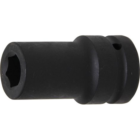 Llaves de vaso impacto hexagonal, largo  entrada 25 mm (1")  21 mm