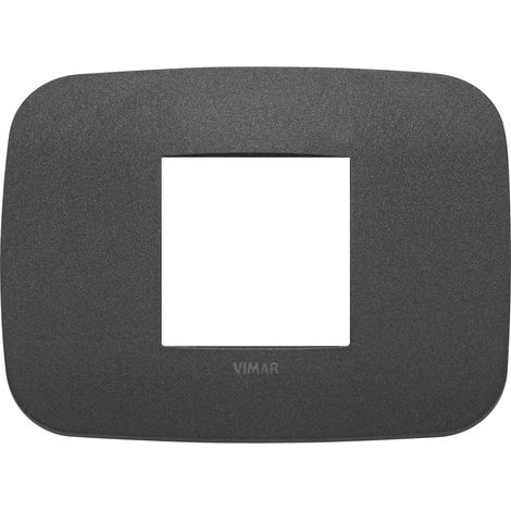 VIMAR - 19682.21 Placca Round 2M centrali grafite matt