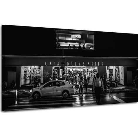 Leinwanddruck Architektur Taxistraße 120x60