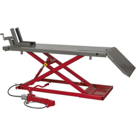 Sealey Heavy-Duty Air/Hydraulic Motorcycle Lift 680kg Capacity MC680A (1/3)