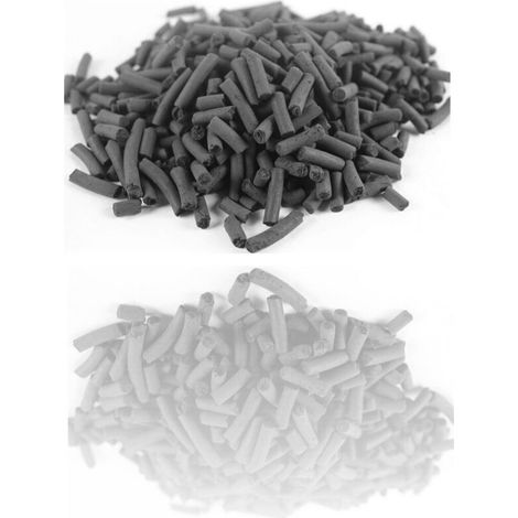 Vtizikl Carbone Attivo 500 G Acquario Dolce Salata Marino Filtro Materiale Filtrante -