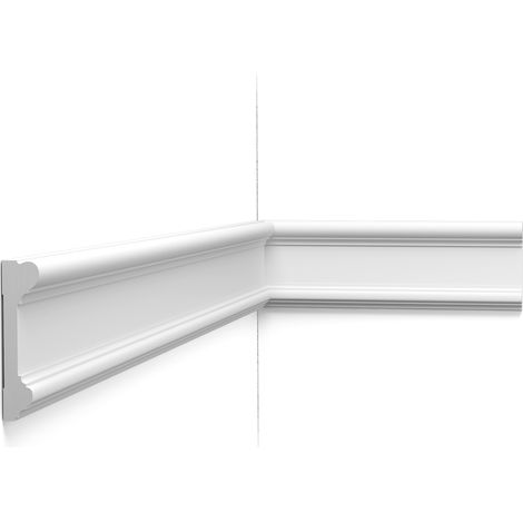 Carton complet de 36,80 mètres de cimaises DX121-2300 - 230x9,4x2,3 cm - ORAC DECOR (1/5)