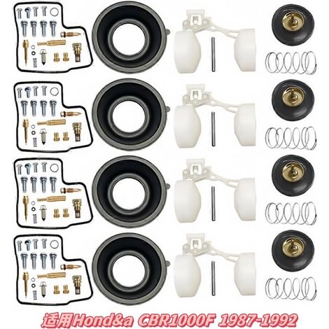Kit de réparation de carburateur pour Honda CBR1000F 1987-1992
