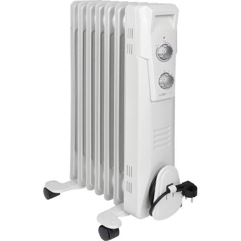 Clatronic RA 3735 Radiatore a olio bianco 1500W (1/3)