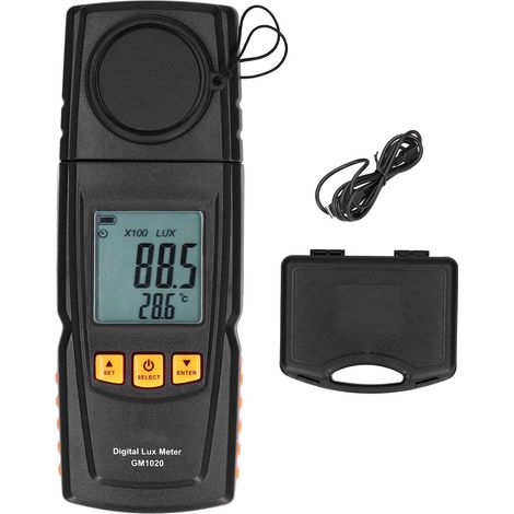 Appareil de mesure d'éclairement portable 0,1 LX Outil de test de faible intensité lumineuse de haute précision (1/5)