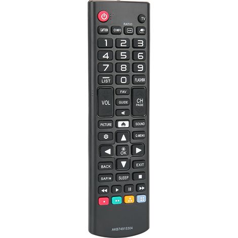 Télécommande Tv - Compatible LG Modèles LH570A LH570B 43LH5700 - Portée 8 M - Clés Grandes - Noir - 1 Pièce (1/5)