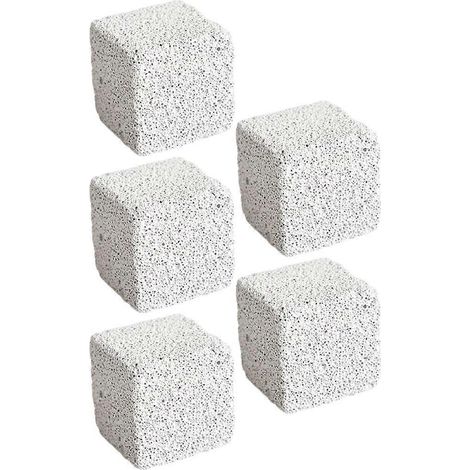 Lot de 5 pierres molaires pour lapins, cobayes, hamsters et autres petits animaux de compagnie. Jouets à mâcher pour les dents. (1/5)